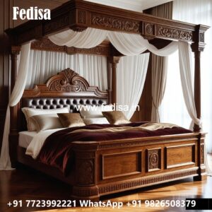 Elegant Luxury Bed Design for Modern Villas No-3628