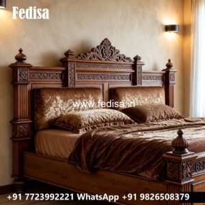Stylish Luxury Bed Design with Modern Luxury Theme No-3631