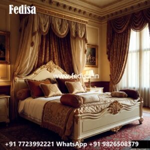 Stylish Luxury Bed Design with Premium Bedroom Comfort No-3652