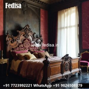 Luxury Bed Design with Stylish Leather Upholstery No-3657