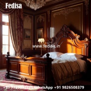 Modern Luxury Bed Design with Artistic Bedroom Theme No-3668