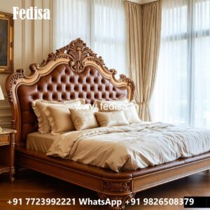 Luxury Bed Design with Contemporary Designer Upholstery No-3686