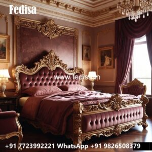 Elegant Luxury Bed Design for Luxury Apartments No-3689