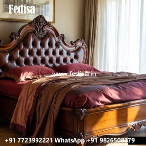 Luxury Bed Design with Modern Headboard Style No-3731