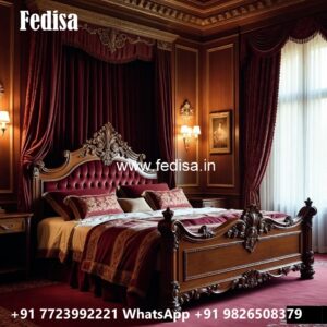 Antique Classic Bed Design Trends 2030 No-3756
