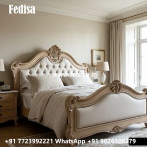 Classic Double Bed Design for Luxury Living No-3765