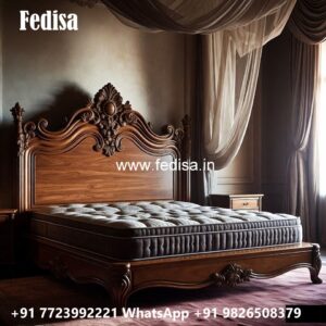 Simple Classic Bed Design for Modern Bedroom No-3771