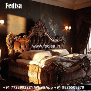 Classic Bed Design with Storage Drawers No-3789