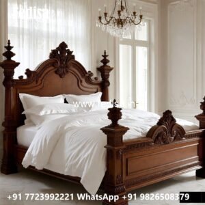 Trendy Classic Bed Design for Bedrooms No-3837