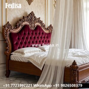 Modern Antique Classic Bed Design No-3846