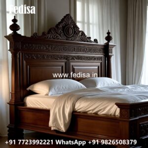 Luxury Home Classic Bed Design No-3881