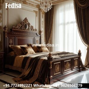 Royal Wooden Bed Design Inspiration No-3884