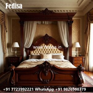Elegant Interior Classic Bed Design No-3888