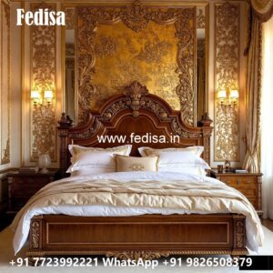 Traditional Elegant Classic Bed Design No-3898