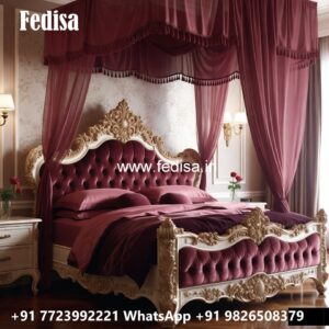 Beautiful Classic Interior Bed Design No-3939