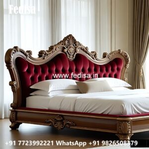 Royal Palace Style Classic Bed Design No-3952