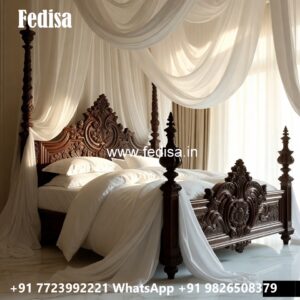 Designer Upholstered Classic Bed Design No-3960