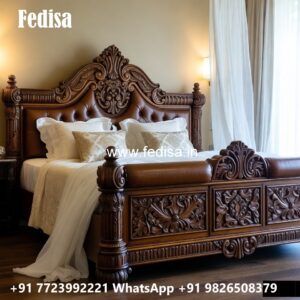 Wooden Royal Bed Design Collection No-3976