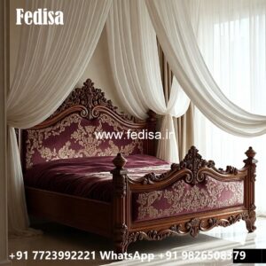 Elegant King Bed Classic Design No-4000