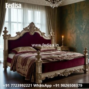 Modern Royal Wooden Bed Design No-4011