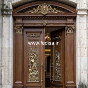 Villa Entrance Door Single Door Design No-034
