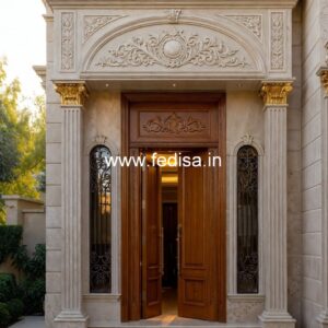 Handcrafted Wooden Door