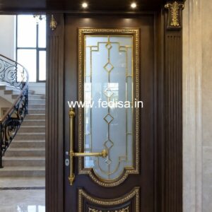 Classic Wooden Main Door Design For Home Door Grill Design 2026 Latest No-078