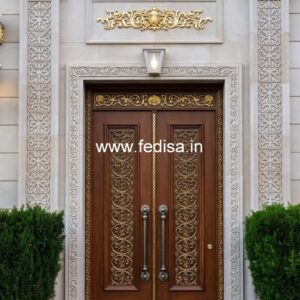 Antique Door Style House Front Door Design No-095
