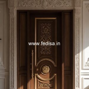 Solid Wood Classic Door Mica Door Design No-100