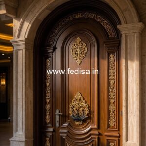 Traditional Carved Wooden Front Door Ideas