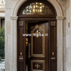 Elegant Double Door Classic Entry Design