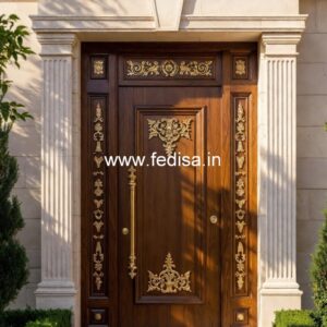 Wooden Carved Door Design Steel Safety Door Designs For Home No-137