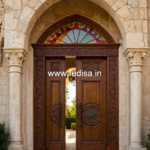 Victorian Door Design Mirror Door Design No-148