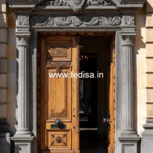 Palace Style Doors Bathroom Gate Design No-159