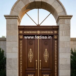 Teak Wood Door Design Big Door Design No-224