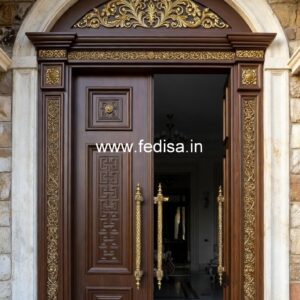 Traditional Carved Wooden Front Door Ideas Darvaje Ka Design No-243