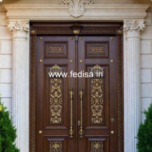 Vintage Wooden Door Designs For Houses Jali Double Door Design 2026 No-245