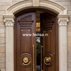 Antique Door Style Flush Door Sunmica Design No-259