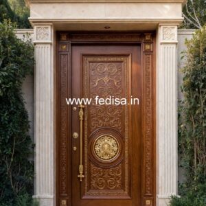 Home Entry Wooden Door Bathroom Door Design Aluminum No-279