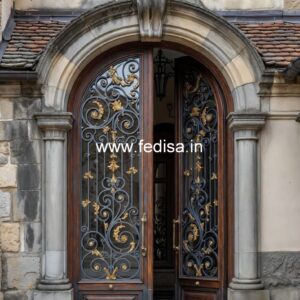 Bungalow Classic Door Design Two Door Design No-281