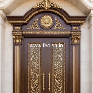 Carved Wooden Doors Palai Door Design No-390