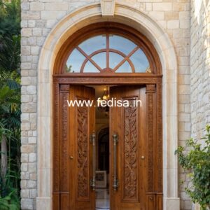 Classic Wooden Main Door Design For Home Pooja Room Door Price No-447