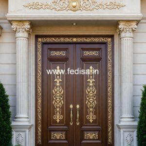 Colonial Style Door Wooden Main Gate No-600