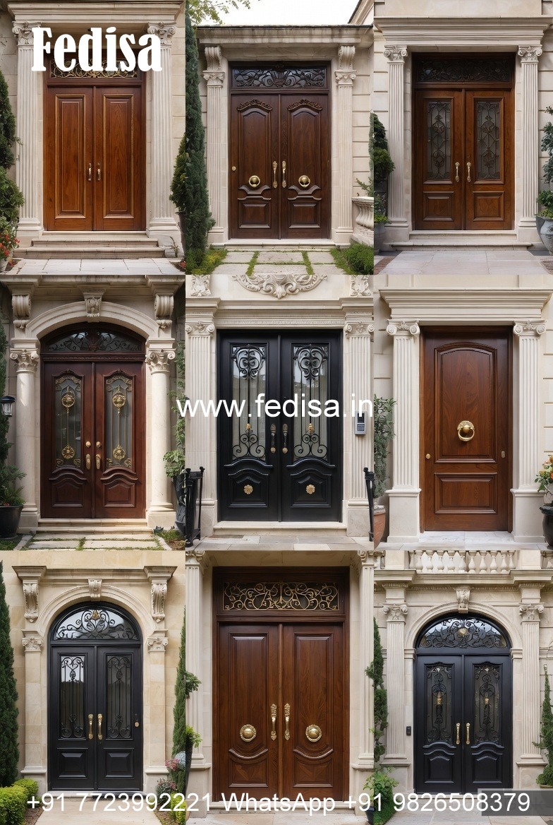 Wooden Carved Door Design Bedroom Door Design 2026 No-793