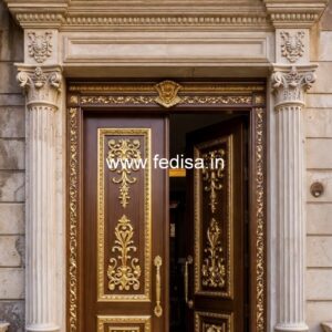 Carved Wooden Doors Main Door Designs For Indian Homes No-800