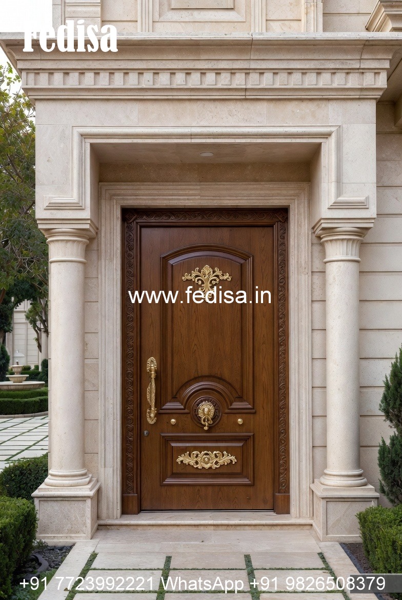 Hardwood Traditional Doors Dining Room Door Design No-802