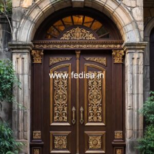 Main Door Classic Design Front Double Door Design 2026 No-810