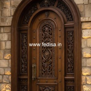 Classic Wooden Main Door Design For Home Jali Ke Darwaje Ki Design No-816