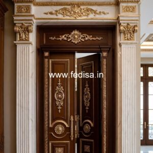 Hardwood Traditional Doors Bungalow Door Design No-884