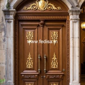Mahogany Classic Doors Room Darwaja Design No-1004